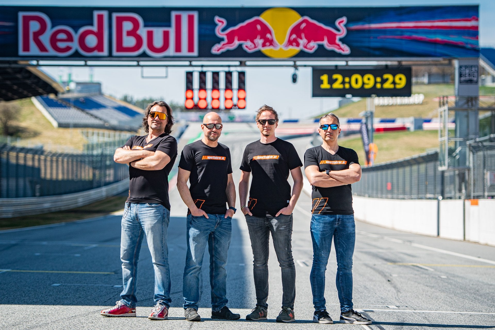The sportfahrer.at team at the Red Bull Ring